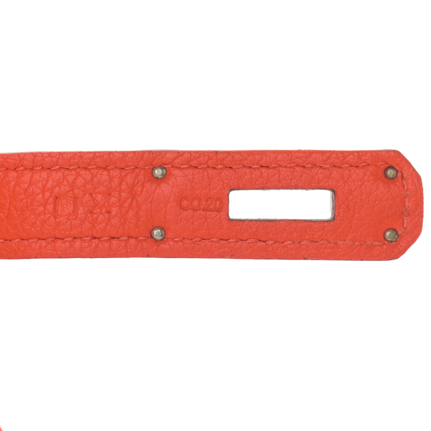 Togo Birkin 35 Rouge Pivoine