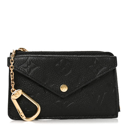 Louis Vuitton Empreinte Recto Verso Card Holder Black 1 of 7