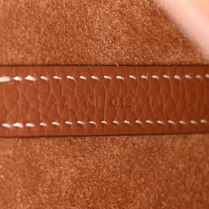 Hermes Taurillon Clemence Picotin Lock 18 PM Gold 6 of 10