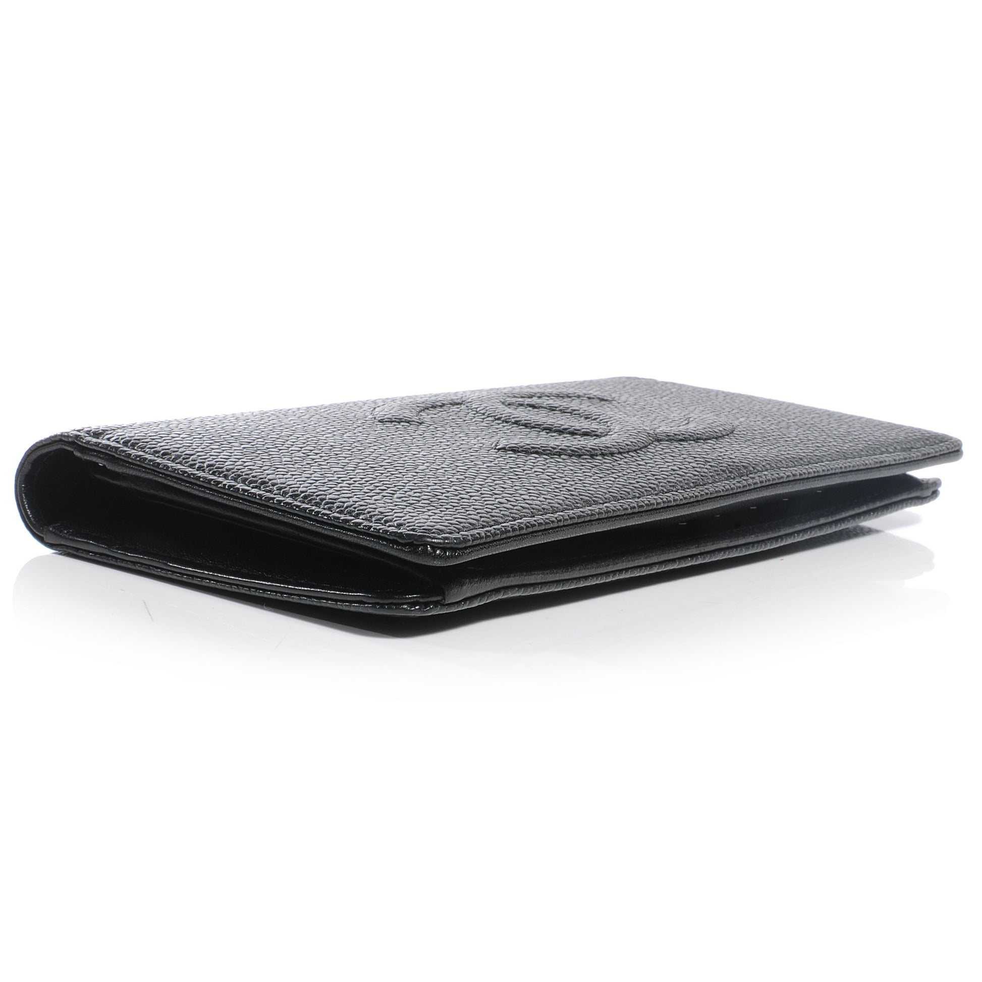Chanel Caviar Yen CC Wallet Black 4 of 9