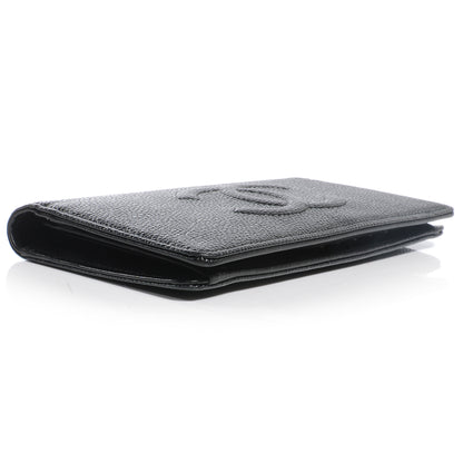 Chanel Caviar Yen CC Wallet Black 4 of 9