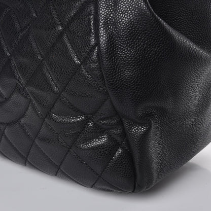 Chanel Caviar Quilted Framed Bowling Bag Black 12 of 15