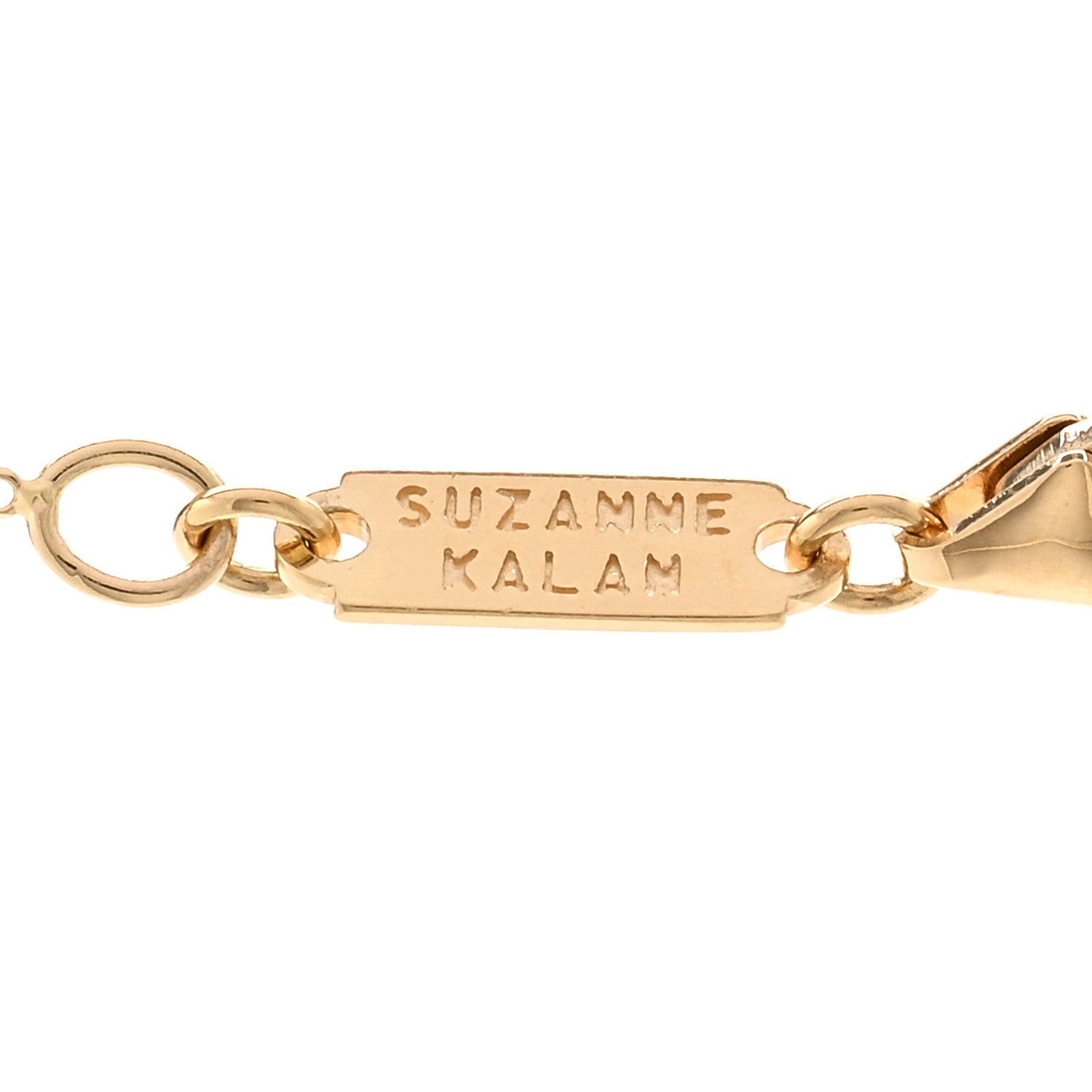 Suzanne Kalan SUZANNE KALAN 18K Yellow Gold Diamond Frenzy Mini Bar Necklace 4 of 4