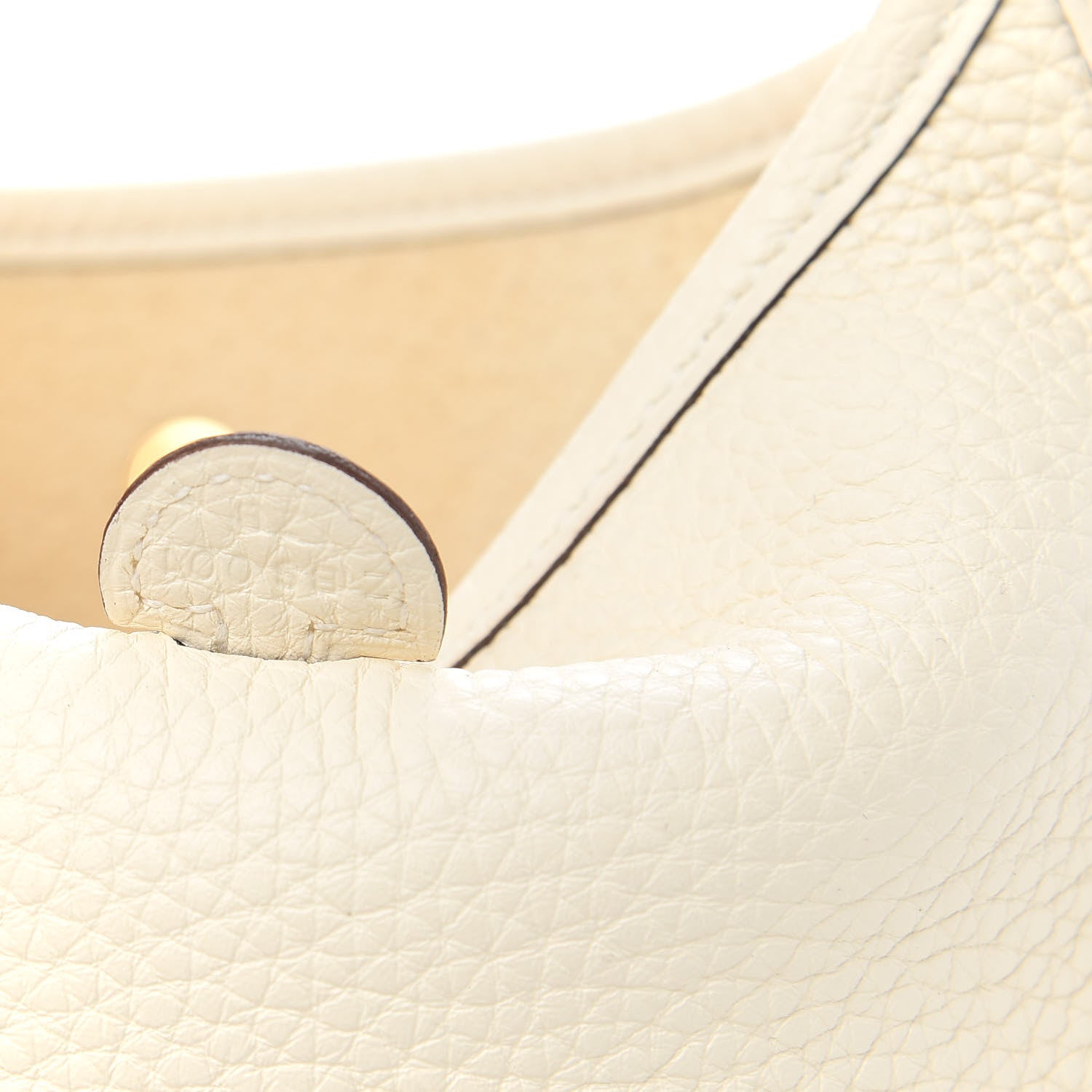Hermes Taurillon Clemence Amazone Evelyne TPM Nata Craie 7 of 11