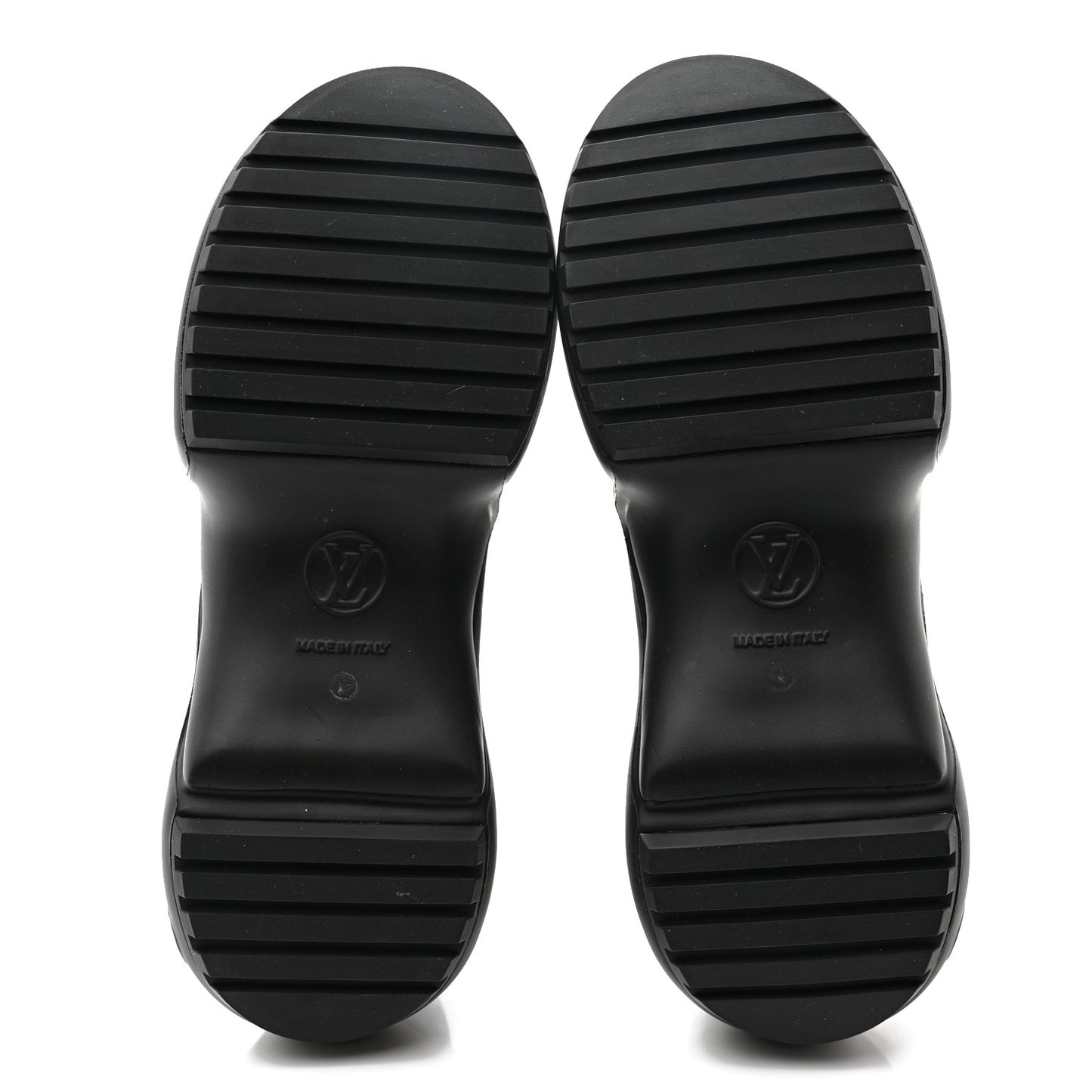 Calfskin Glitter LV Archlight Sneaker 38 Black