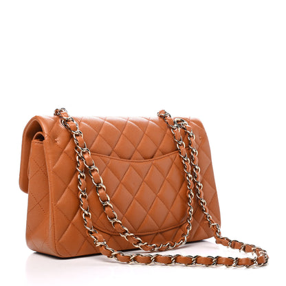 Chanel Caviar Quilted Small Double Flap Light Brown 2 of 4