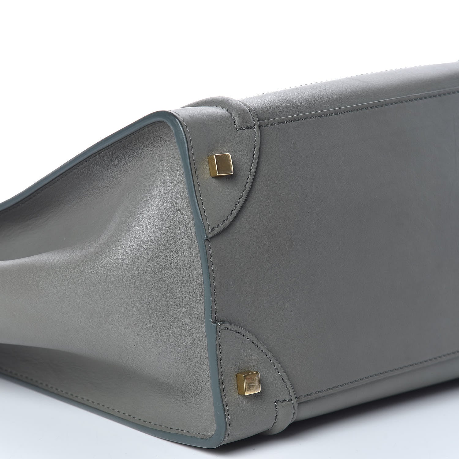 Celine Smooth Calfskin Mini Luggage Almond 5 of 8