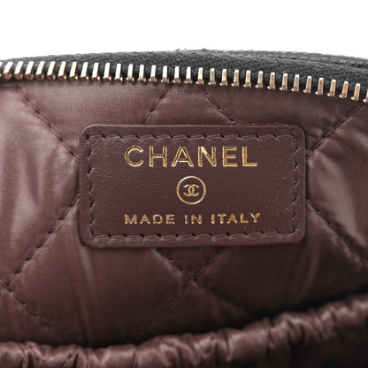 Chanel Caviar Quilted Cosmetic Case Black 6 of 8