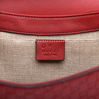 Gucci Microguccissima Medium Emily Chain Shoulder Bag Red 8 of 12