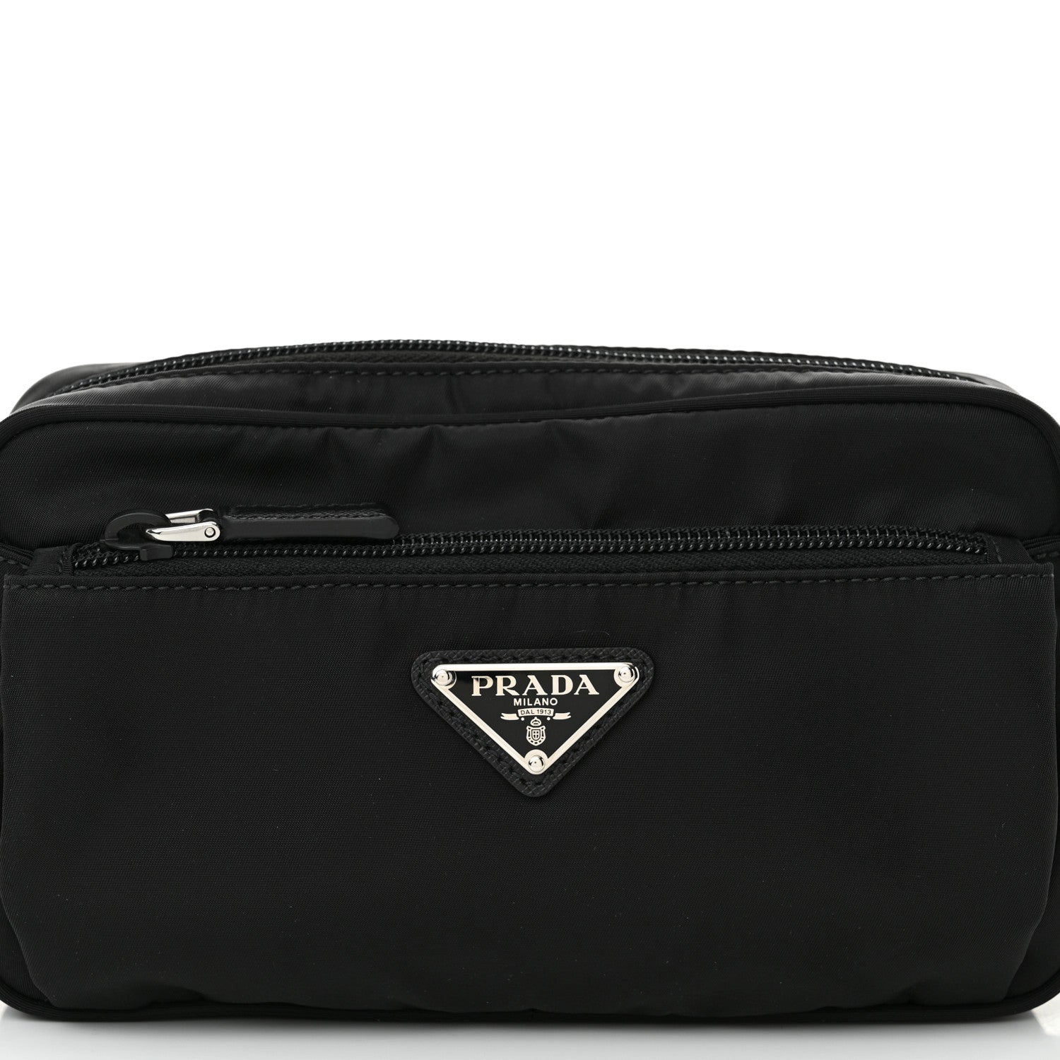 Prada Re-Nylon Saffiano Belt Bag Black 7 of 9