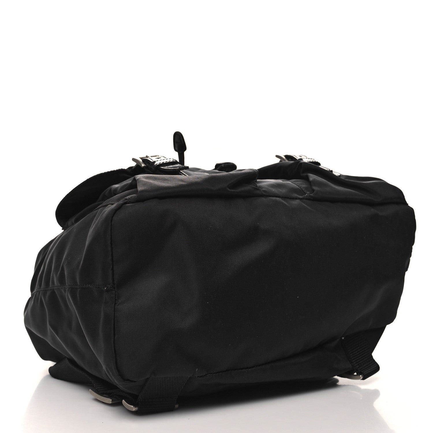 Prada Nylon Vela Medium Backpack Black 3 of 11