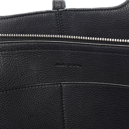 Celine Baby Grained Calfskin Medium Tri-Fold Bag Black 8 of 12