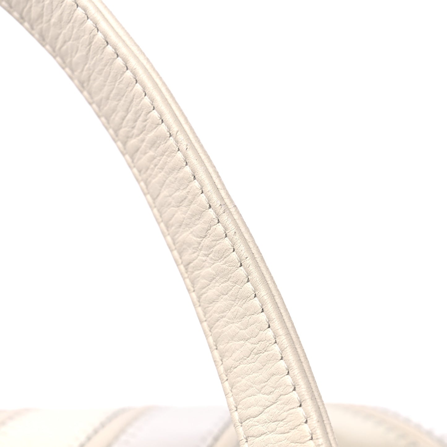 Caviar Suede Calfskin Chevron New Medium Boy Flap White