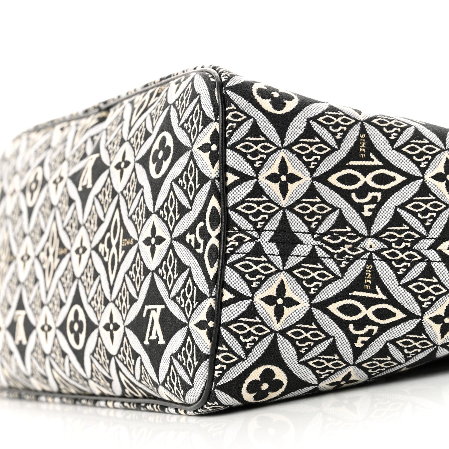 Louis Vuitton Jacquard Since 1854 Neverfull MM Grey 10 of 11