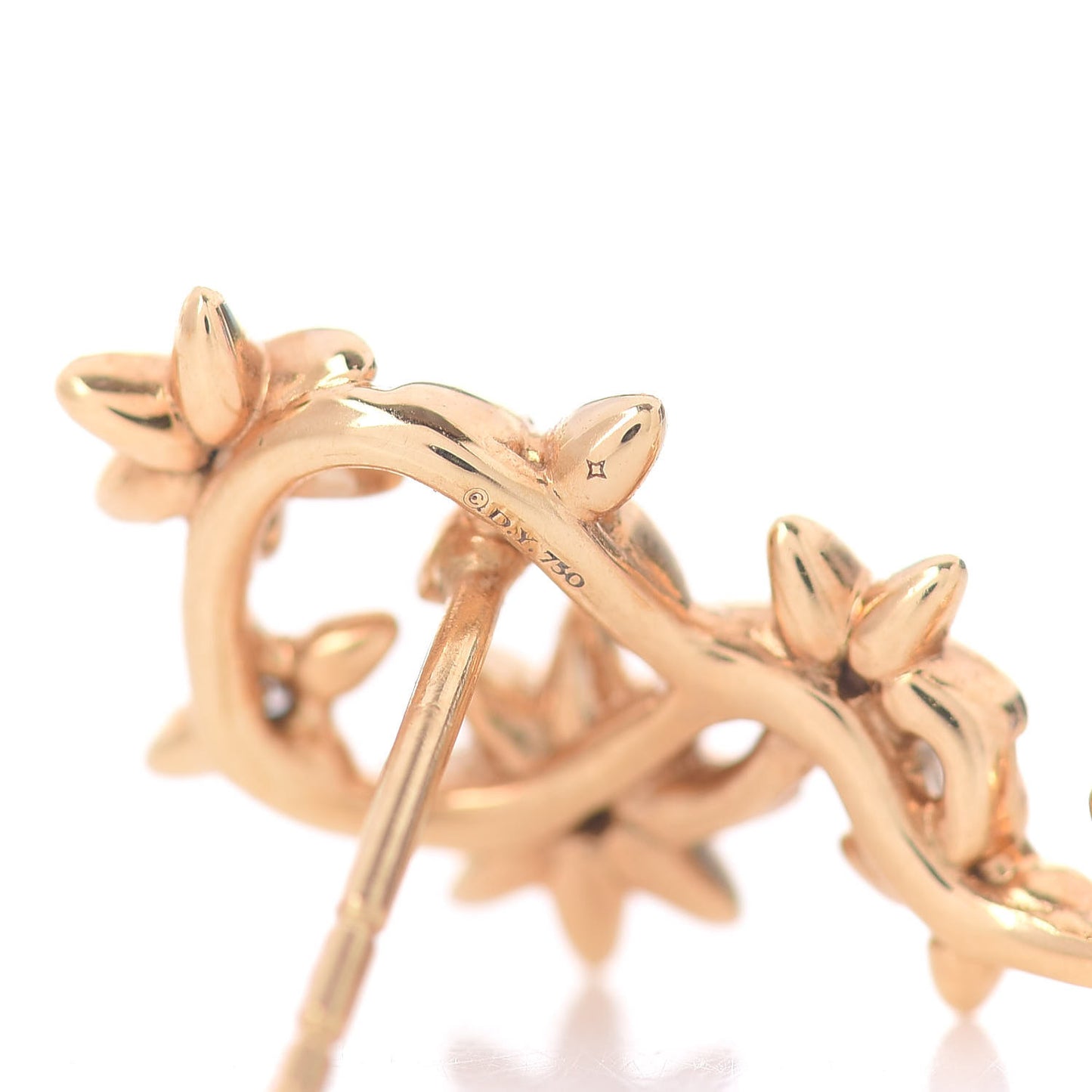18K Yellow Gold Diamond Starburst Constellation Climber Earrings