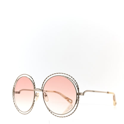 Chloe Metal Carlina Oversize Round Sunglasses CE114ST 1 of 6