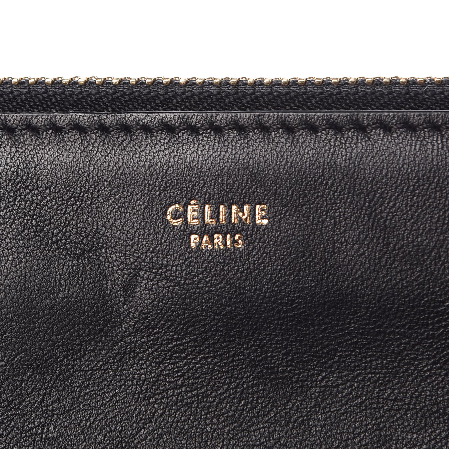 Celine Lambskin Large Trio Crossbody Bag Black 8 of 14