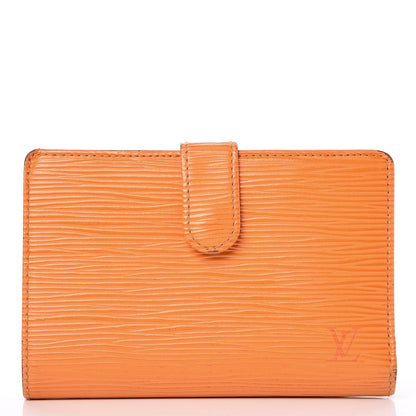Louis Vuitton Epi French Purse Wallet Mandarin 1 of 14