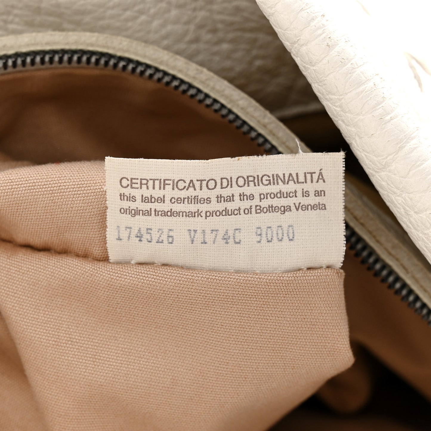 Cervo Intrecciato Shoulder Bag White