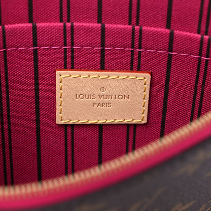 Louis Vuitton Monogram Neverfull MM GM Pochette Pivoine 6 of 6