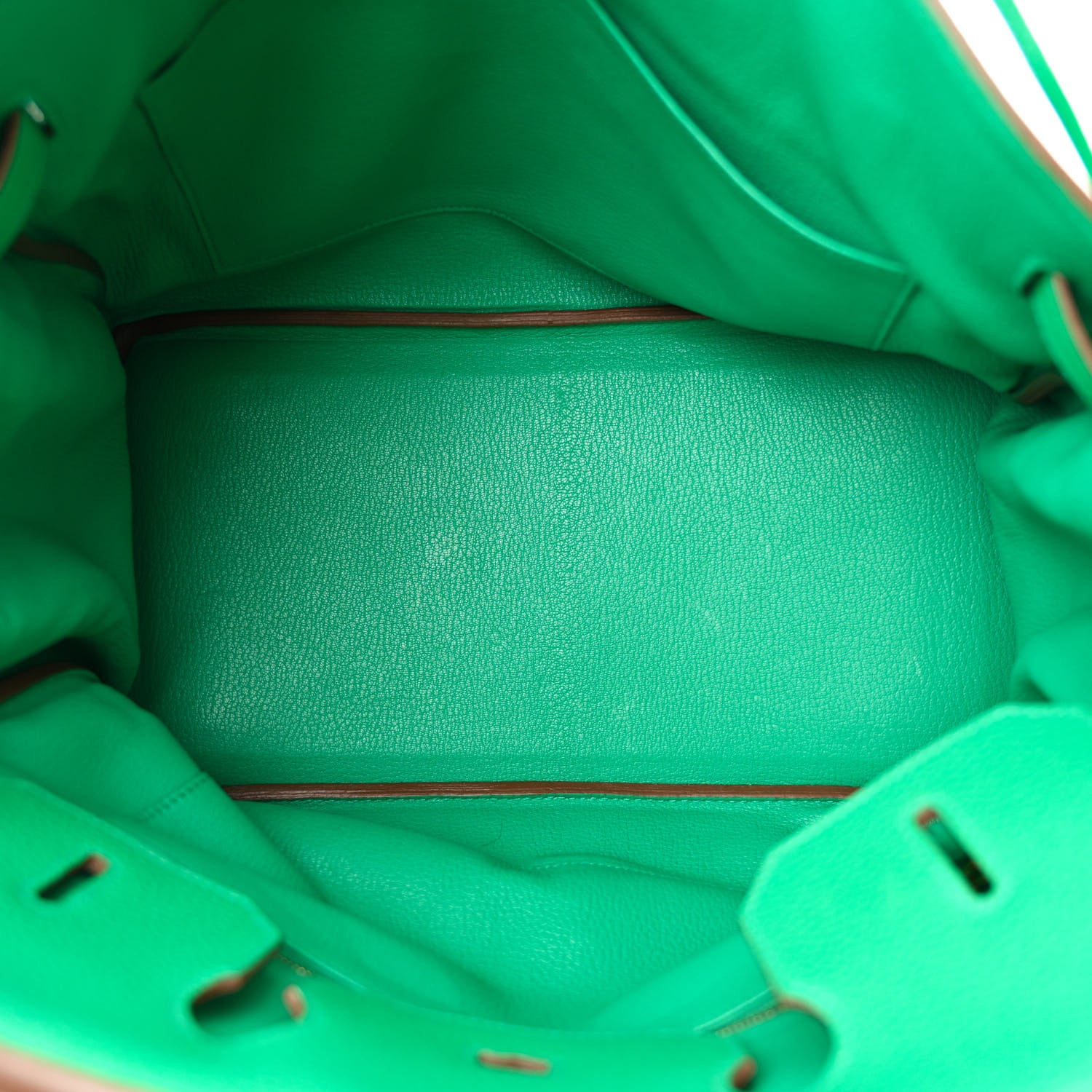 Hermes Taurillon Clemence Birkin 35 Menthe 5 of 12