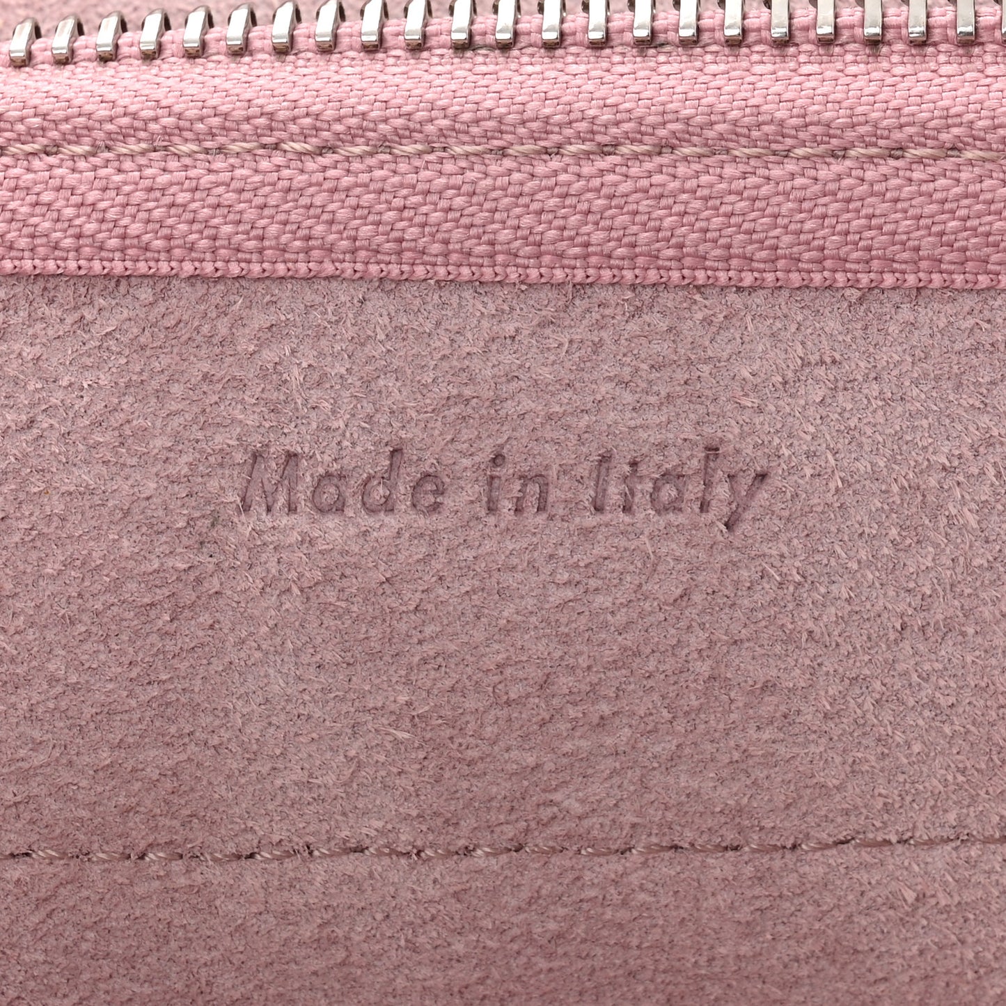 Grained Calfskin Nano Belt Bag Vintage Pink