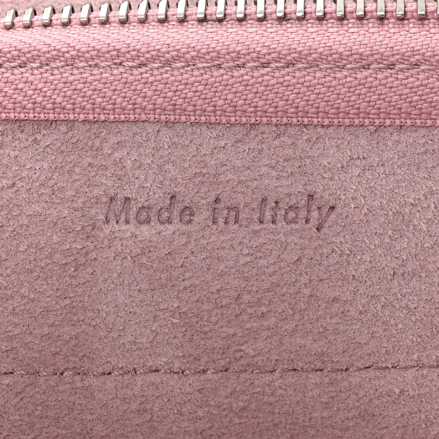 Celine Grained Calfskin Nano Belt Bag Vintage Pink 6 of 10