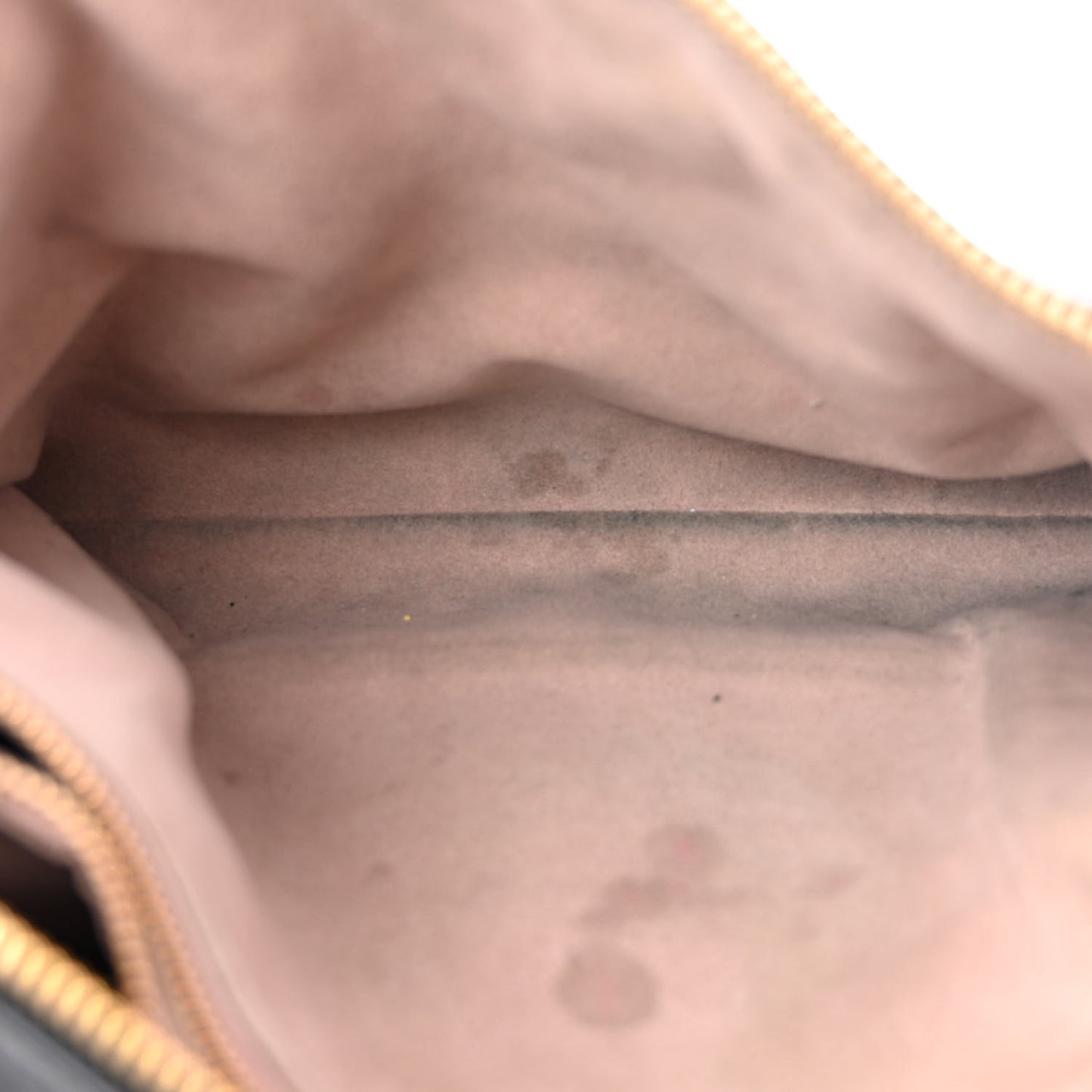 Lambskin Embossed Monogram Coussin PM Black