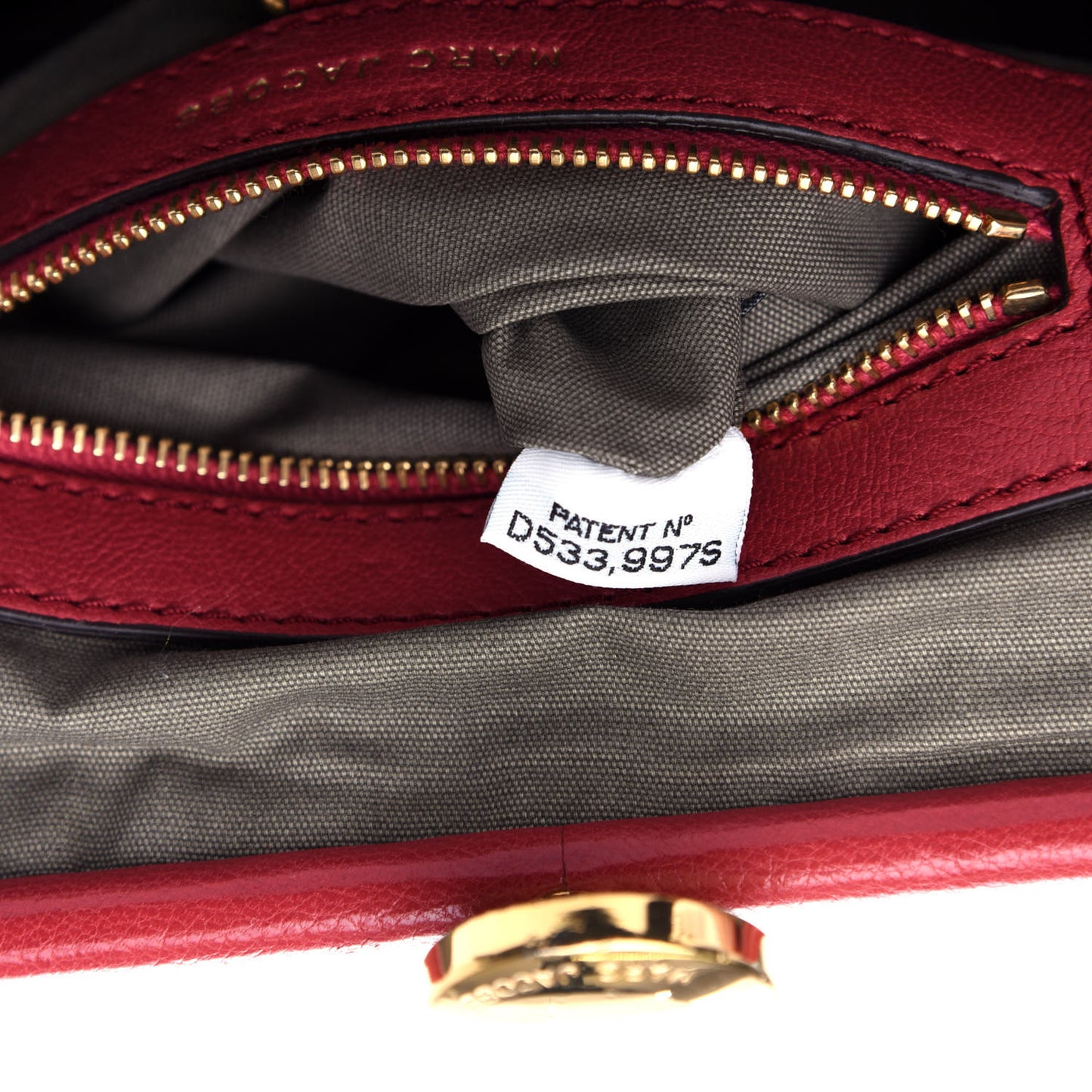 Calfskin Quilted Little Stam Pink