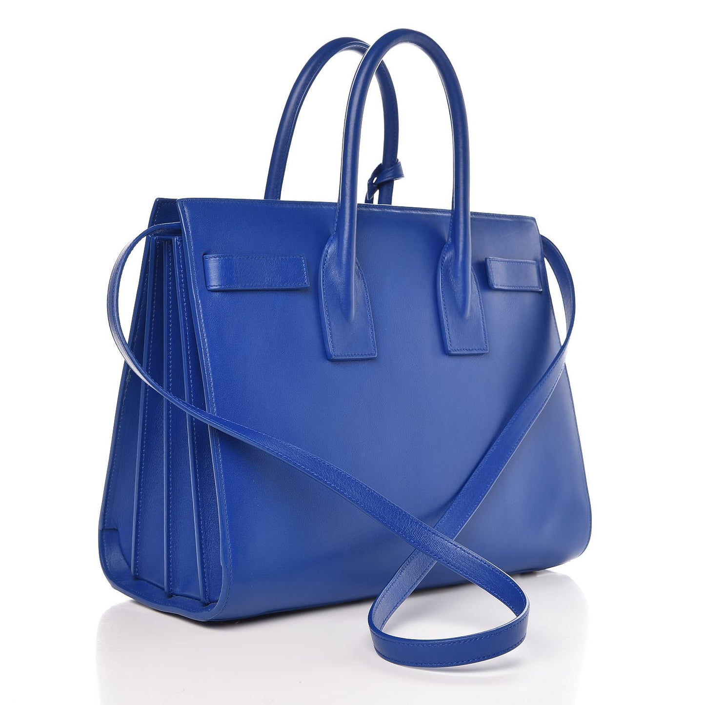Calfskin Small Sac De Jour Blue Majorelle