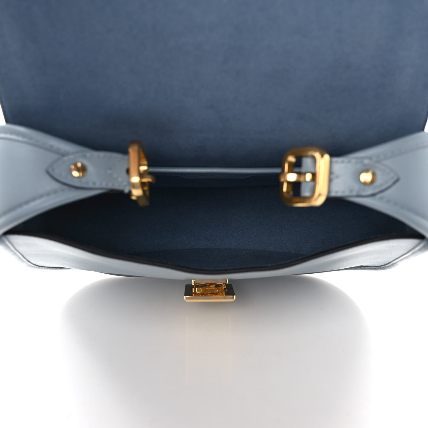Silky Calfskin Sadie Satchel Cloud