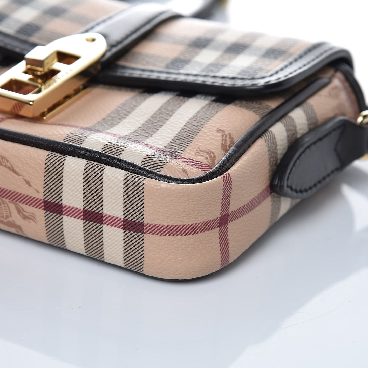 Haymarket Check Crossbody Black