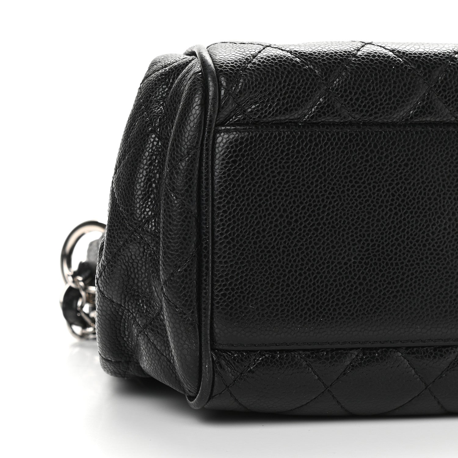 Chanel Caviar Quilted Timeless Accordion Flap Black 8 of 9
