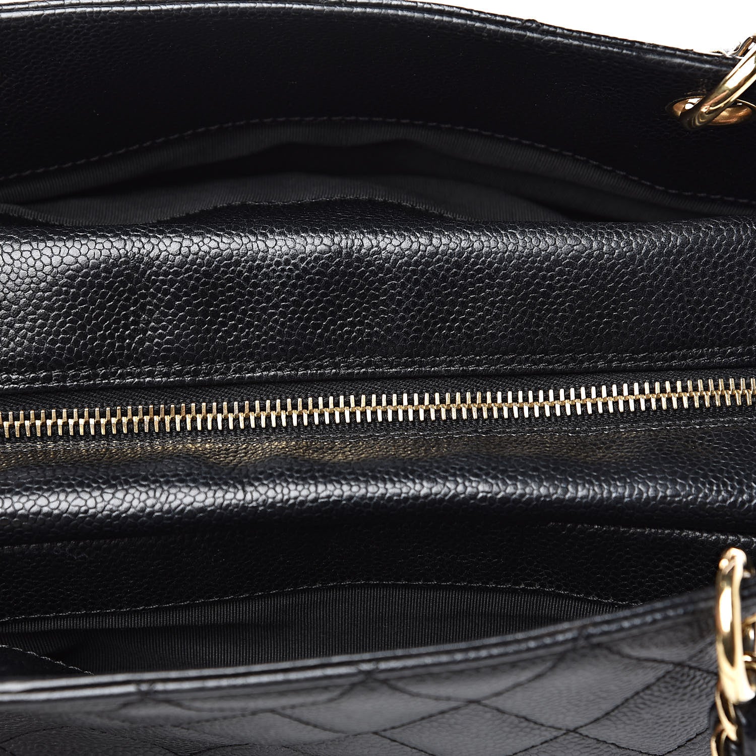 Chanel CHANELCaviarQuiltedPetitTimelessTotePTTBlack 13 of 13