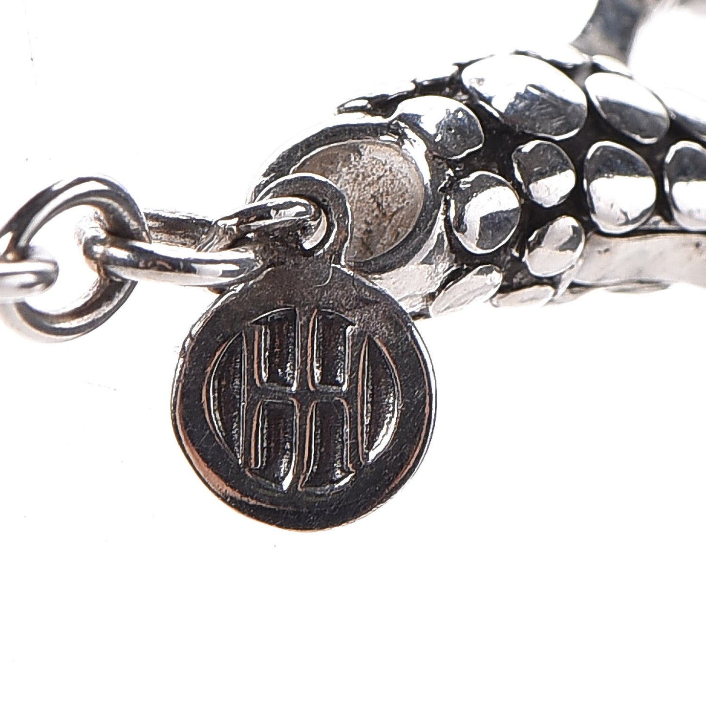 Sterling Silver Malachite Dot Station Necklace