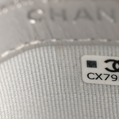 Chanel Metallic Lambskin Walk Of Fame Star Clip On Coin Purse Silver 7 of 7