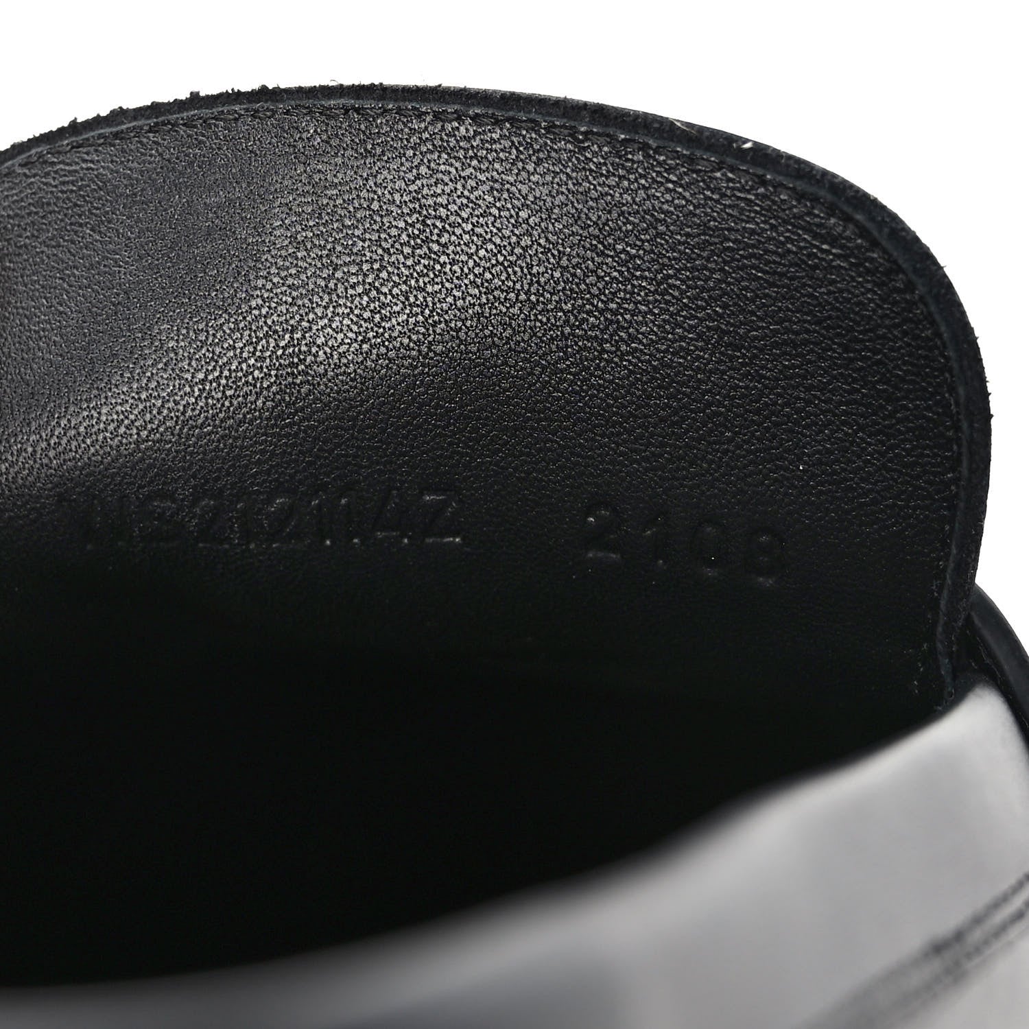 Hermes Calfskin Womens Destin Loafers 35 Black 8 of 8