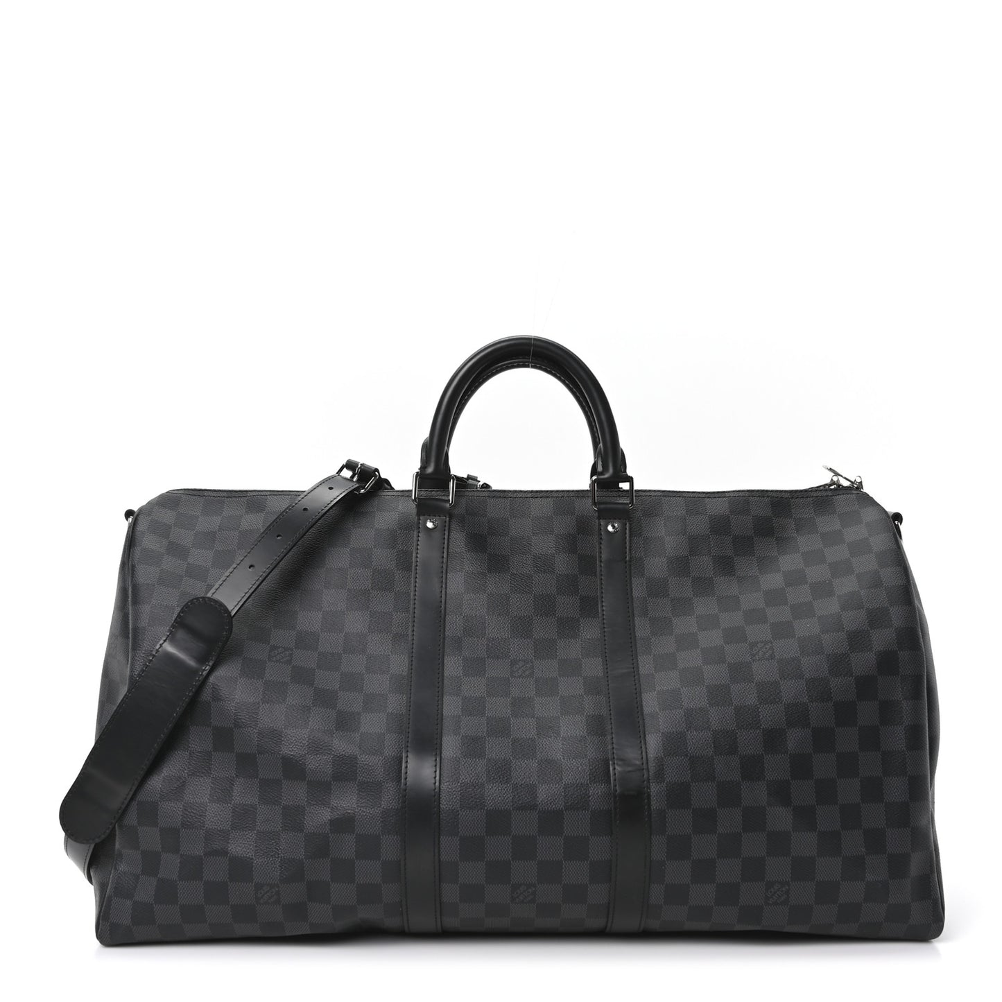 Damier Graphite Keepall Bandouliere 55