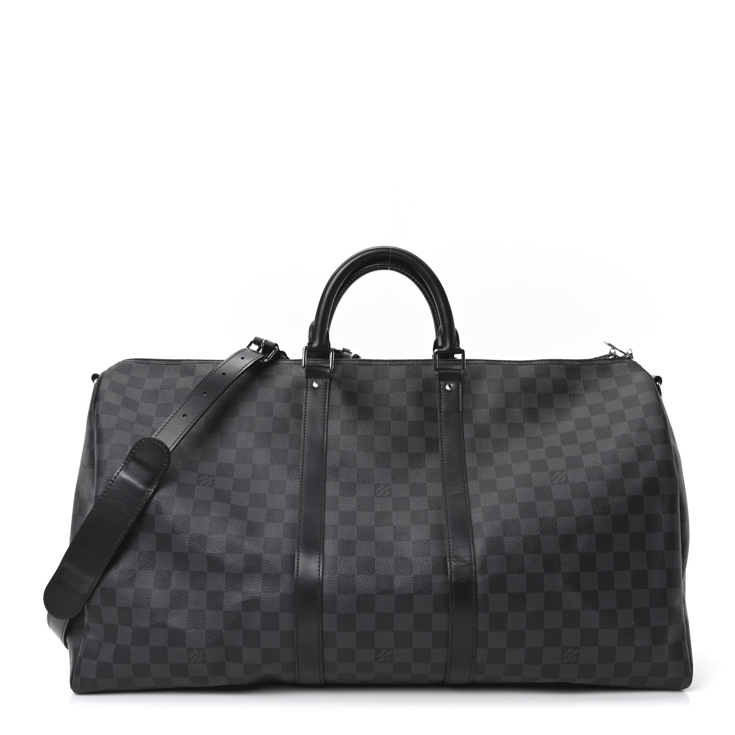 Louis Vuitton Damier Graphite Keepall Bandouliere 55 1 of 8