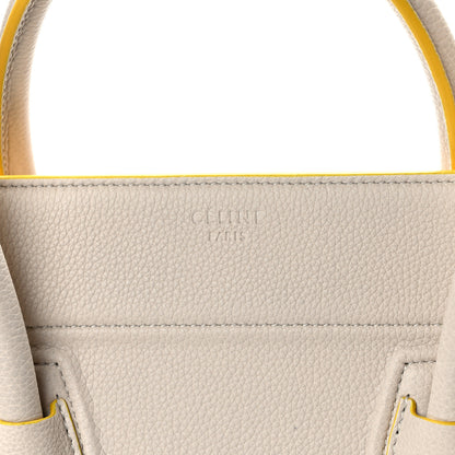 Celine Grained Calfskin Medium Phantom Luggage Powder 6 of 15