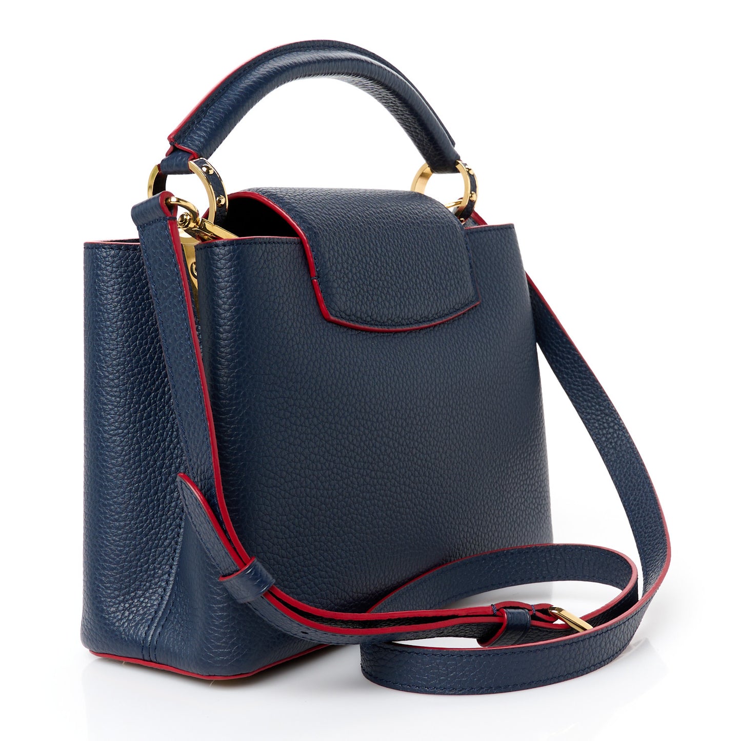 Taurillon Capucines BB Marine Rouge