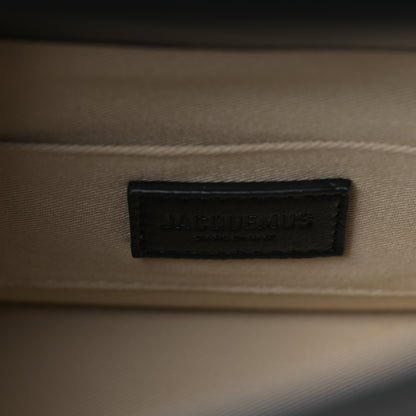 Jacquemus Smooth Calfskin La Pochette Rond Carre Black 6 of 8