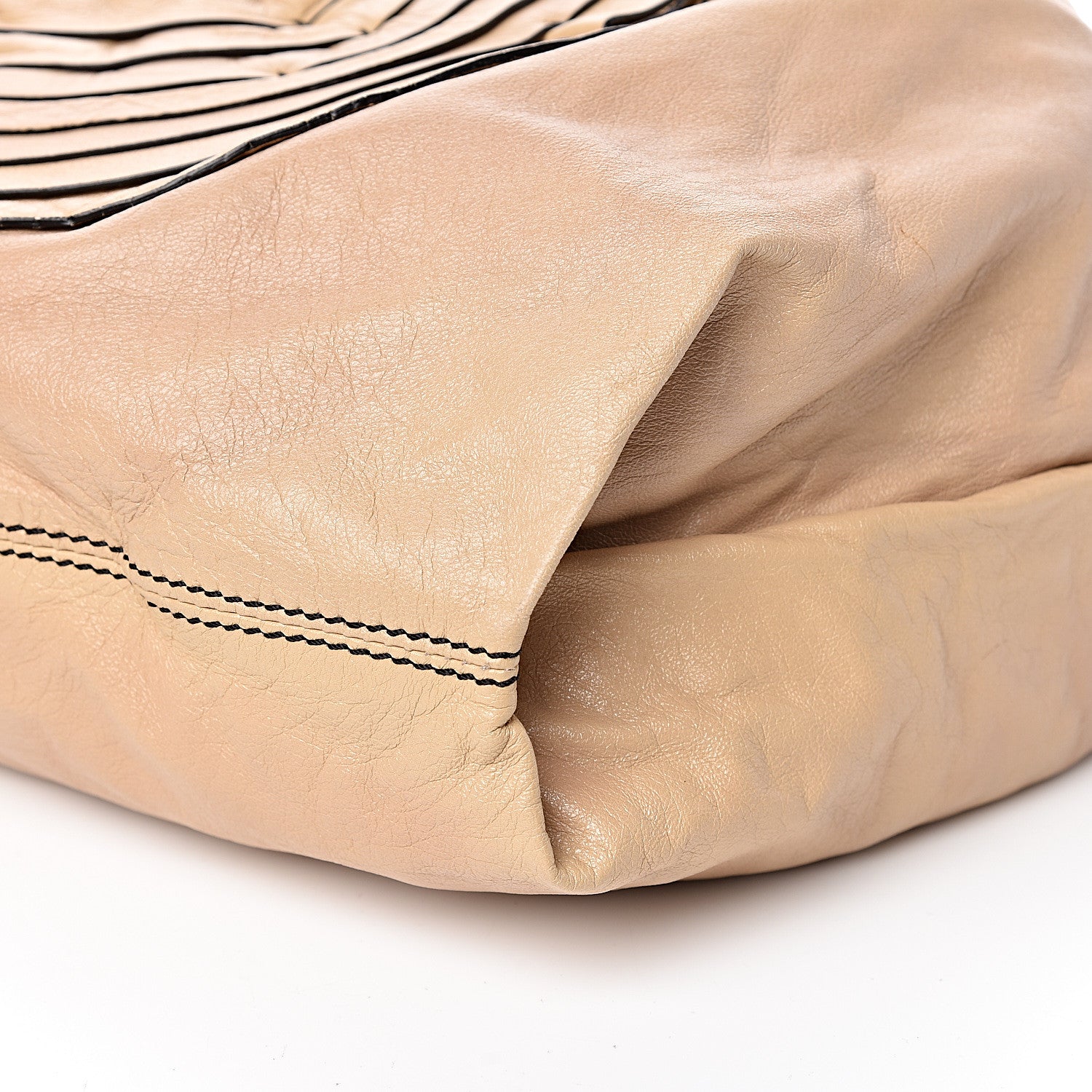 Valentino Garavani Nappa Petale Rose Hobo Beige 8 of 8
