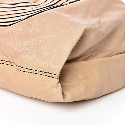 Valentino Garavani Nappa Petale Rose Hobo Beige 8 of 8