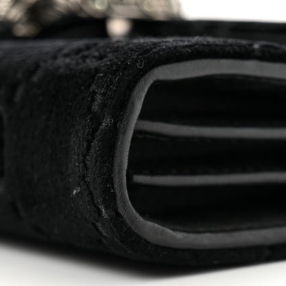 Gucci Velvet GG Monogram Mini Dionysus Chain Wallet Black 11 of 11