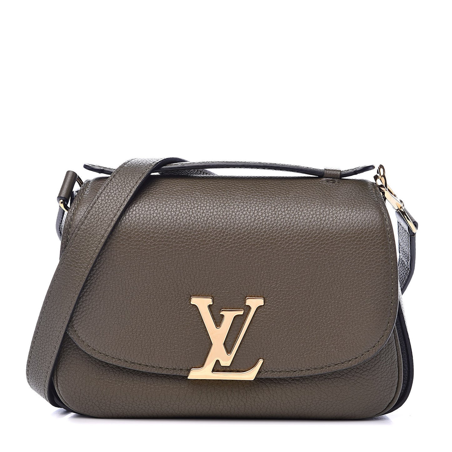 Grained Calfskin Vivienne NM Kaki