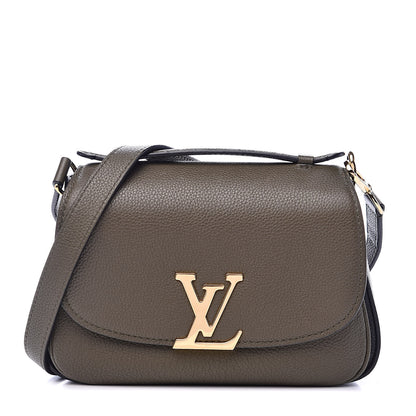 Louis Vuitton Grained Calfskin Vivienne NM Kaki 1 of 10