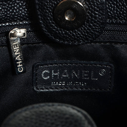 Chanel Caviar Quilted Petit Shopping Tote PST Black 6 of 7