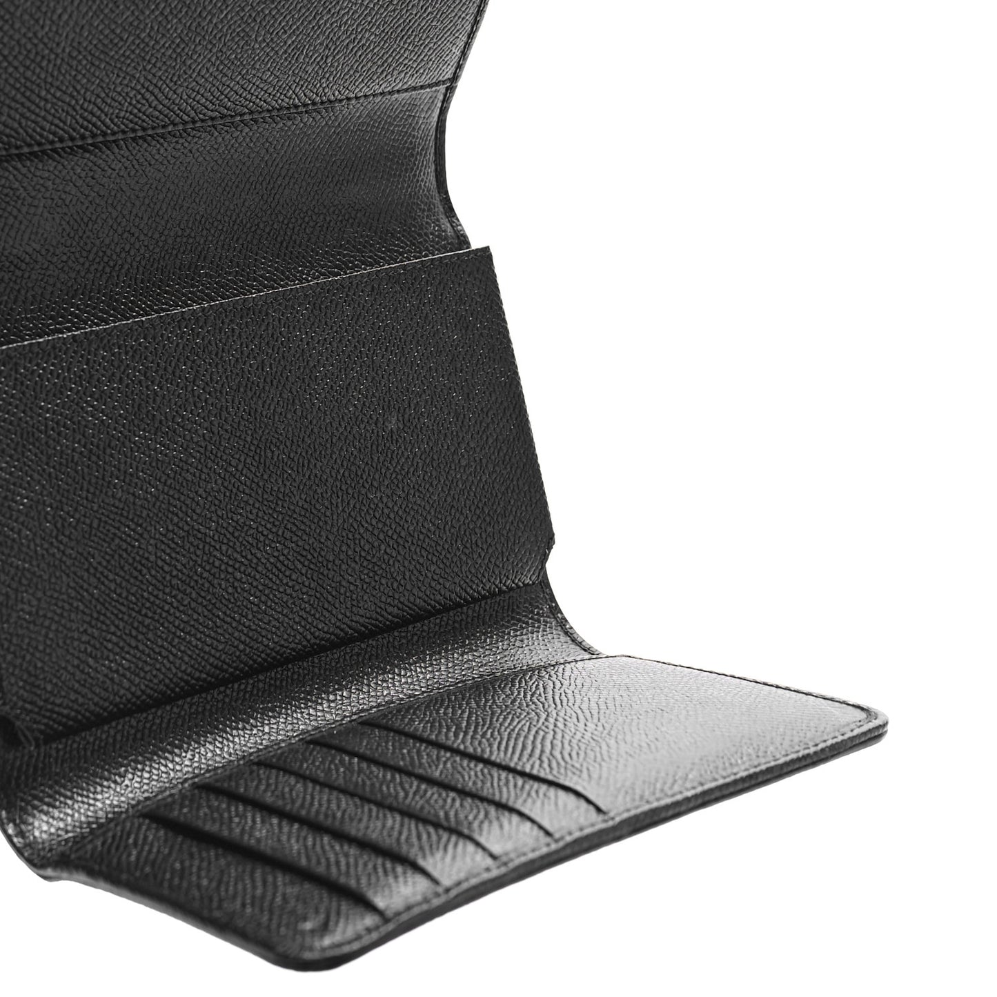 Dauphine Leopard Print Mini Miss Sicily Chain Phone Case Wallet Brown Black