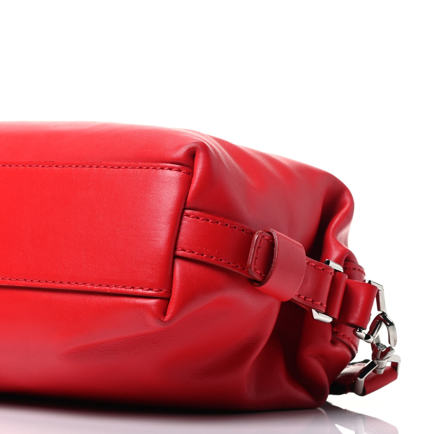 Givenchy Calfskin Micro Nightingale Logo Strap Red 10 of 10